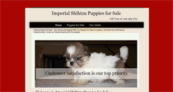 Desktop Screenshot of imperialshihtzu.net